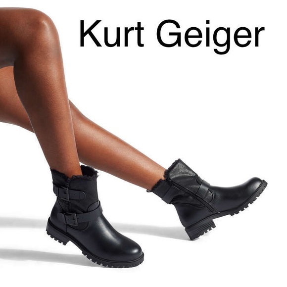 Kurt Geiger Shoes | Kurt Geiger London Ankle Boots | Color: Black | Size: 8.5 | Chuthak_Tash's Closet